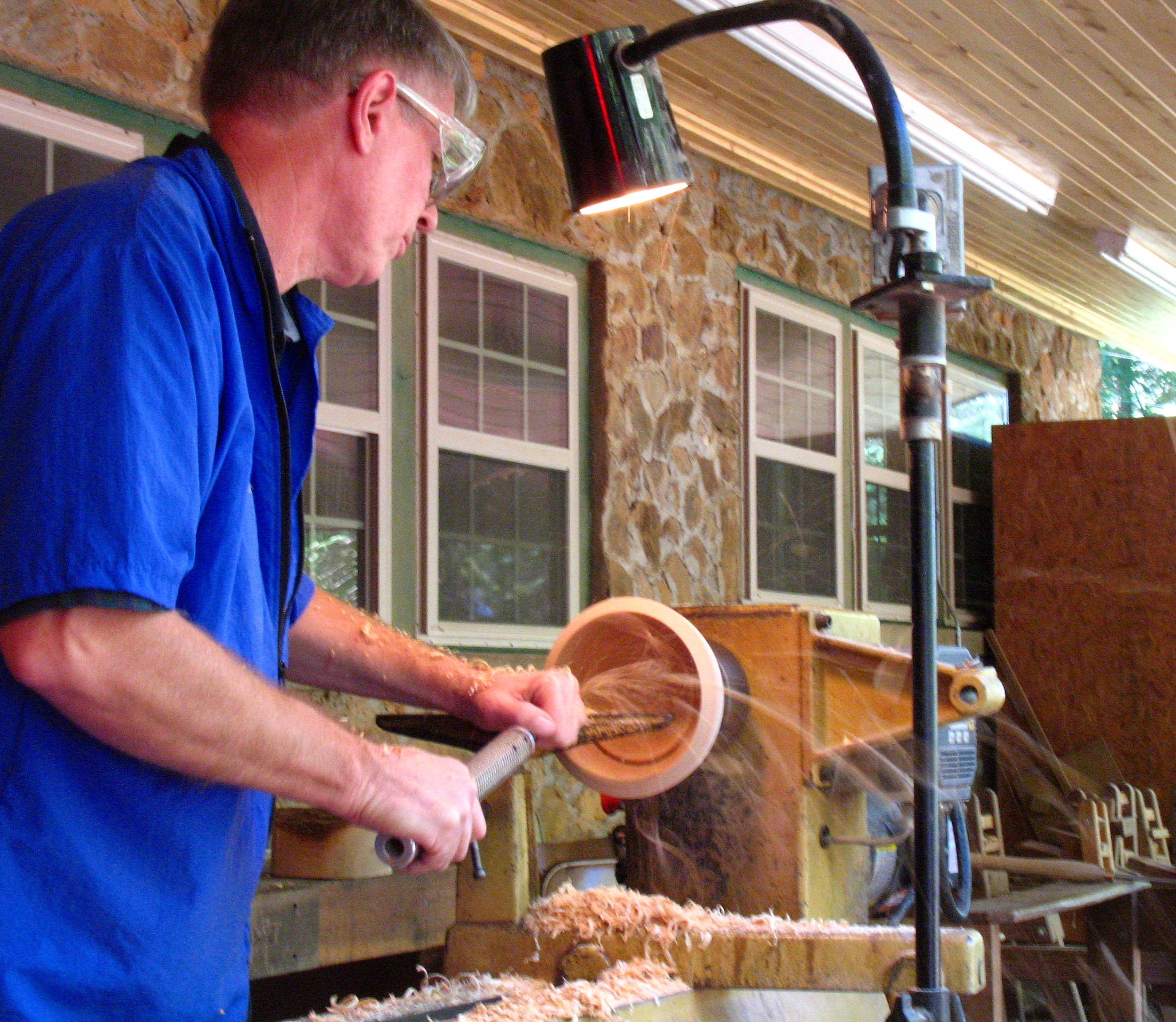 Woodturning demonstration