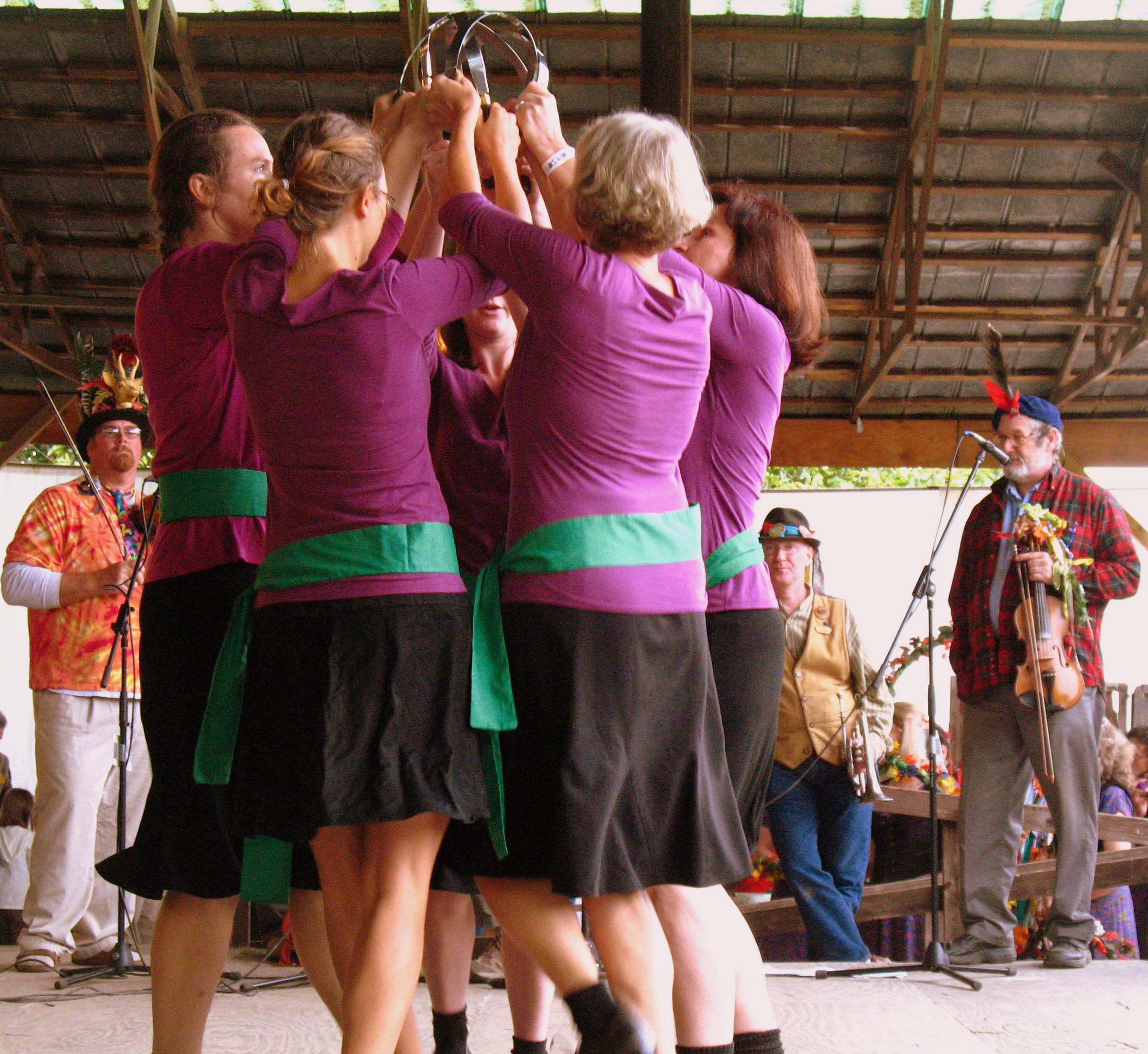 Black Socks rapper sword dancers