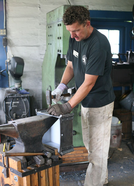 I sat down with Paul Garrett, the Folk School's resident blacksmith, to find out a little bit more about the mysterious and unique annual event known as Blacksmith Work Week.