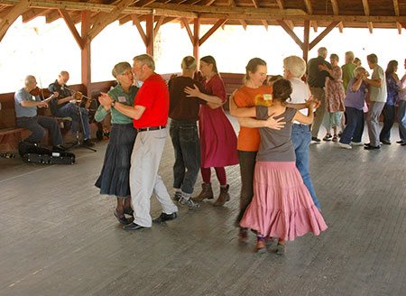 Bob dances "Around the House" in Irish Set Dancing class in Open House (2013)