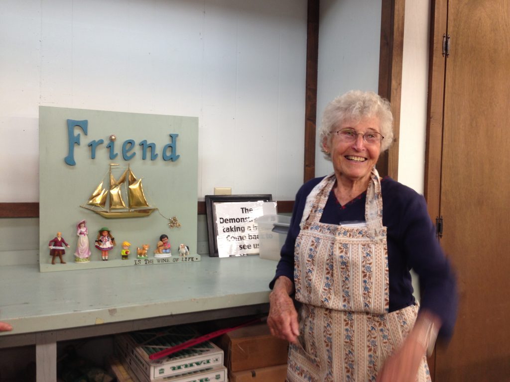 Kim Joris is a Folk School instructor who is teaching The Art of Reuse: Working with Found Objects to three remarkable students this week.  ...