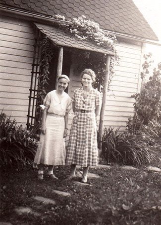 Louise Pittman and Marguerite Butler