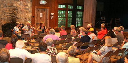 Martha, David and Annie Fain play Morningsong