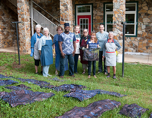 Class Photo: Yoruba Batik, Adire, and Tie Dye with Gasali Adeyemo