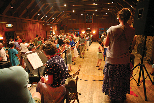 I stopped by the Yarn Circle to speak with Charlotte Crittenden to talk about calling and dancing. Charlotte, a Brasstown local, is a regular caller at the Folk School on Tuesday and Saturday night dances. She is a popular regional caller who has recently called at Old Farmer's Ball, River Falls, Grey Eagle, Chattanooga, Atlanta, Charleston, Charlotte, Sautee and more! Enjoy our interview...  ...