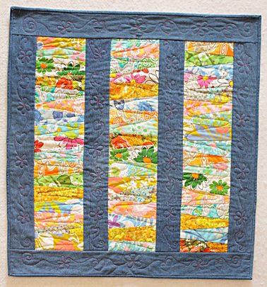 I had the pleasure of having my first ever Folk School Quilting class taught by one firecracker of a quilter, Audrey Hiers of Blairsville, GA. This lovely lady has been picked to be featured in McCall's 
