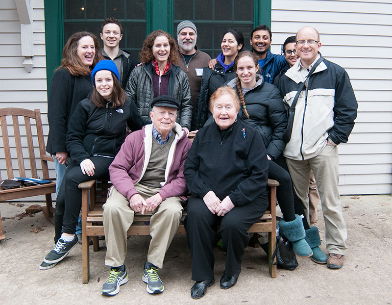 The Folk School recently had a very special group visit. To celebrate their 60th Wedding Anniversary, Dr. Fred and Mrs. Martha U. Goldner of Nashville, TN, decided to return to the Folk School and this time they brought their family and several friends to join in the fun!  ...