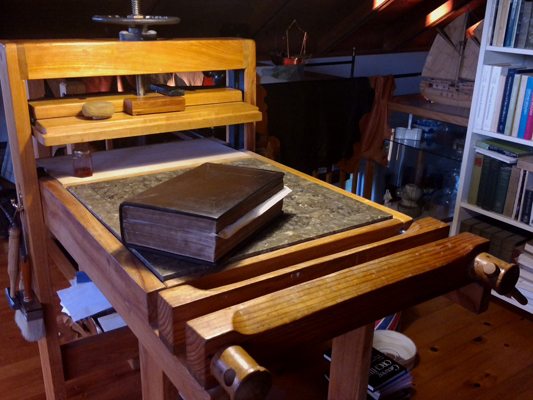 GIan's South Shore Bindery on Amherst Island