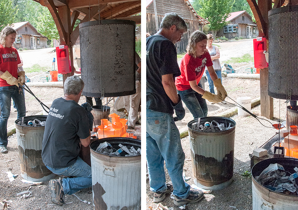 Raku Firing