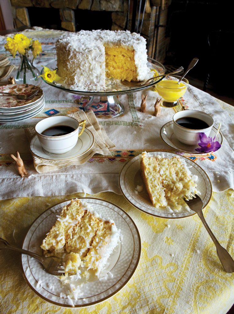 This lovely cake is perfect for Easter, May Day, or Mother’s Day, a wedding or baby shower or a spring birthday. It’s both beautiful and scrumptious and tastes like the very epitome of spring. If, for no other reason, you want to simply make it to mark the season, share it proudly and lovingly with friends and family.  ...