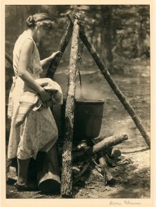 Original photo of Louise Pittman in 1933, taken by Doris Ulmann