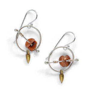 Circle Bar Earring