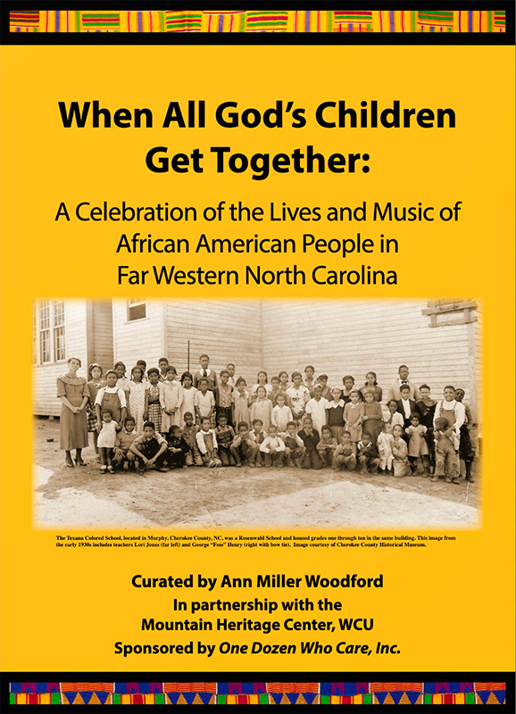 Ann Miller Woodford When All God's Children Get Together flyer