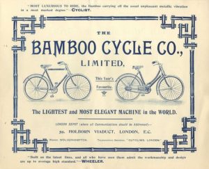 1987 bamboo bicycle advertisement