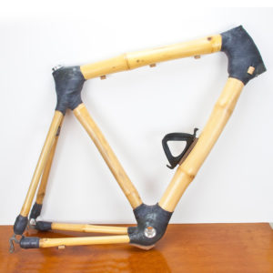 Bamboo bicycle frame