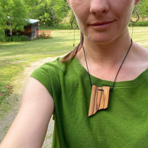 Wooden jewelry