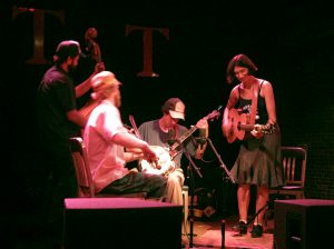 The Tallboys play for a square dance at the Tractor Tavern