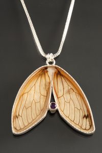 Charity Hall Cicada Wing Necklace