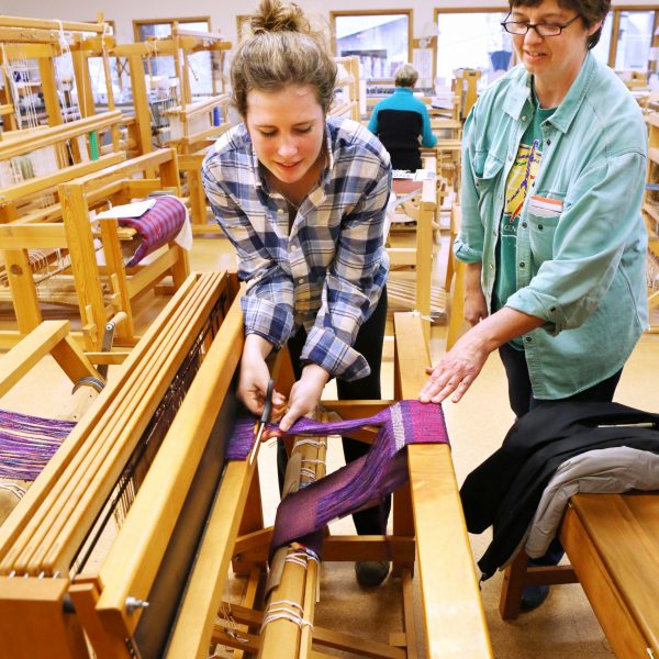 Weaving a Scarf