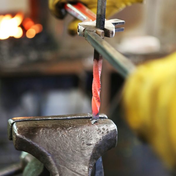 Moving Iron in the Blacksmith Studio
