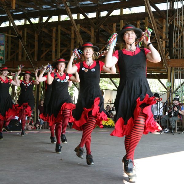 Dames Rockets dancing at Fall Festival