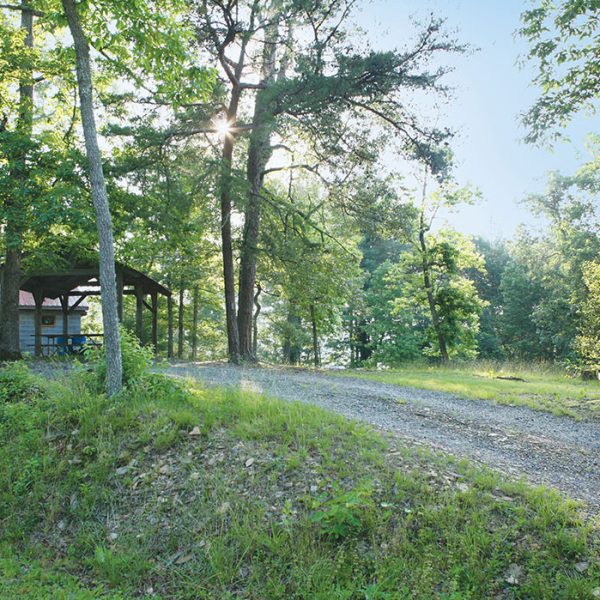 View of campground