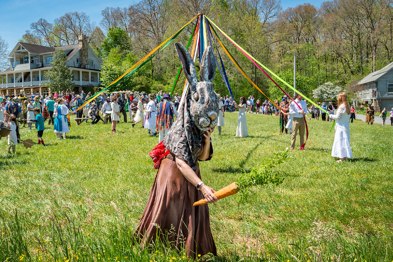 May Day Parade and Maypole Dance at the Folk School