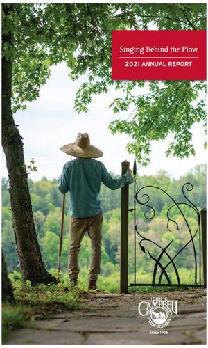 2021 Annual Report Cover
