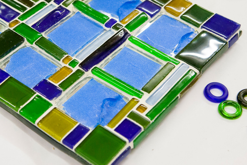 Image of fused glass piece