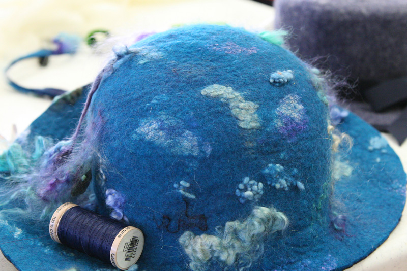 A image of a felted hat