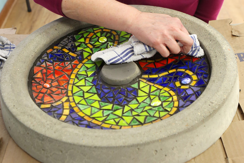 Creating a mosaic masterpiece