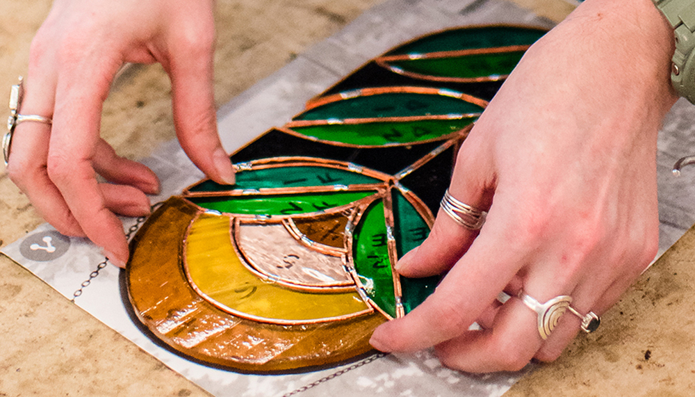 Adventures in Stained Glass by Caroline Baxter