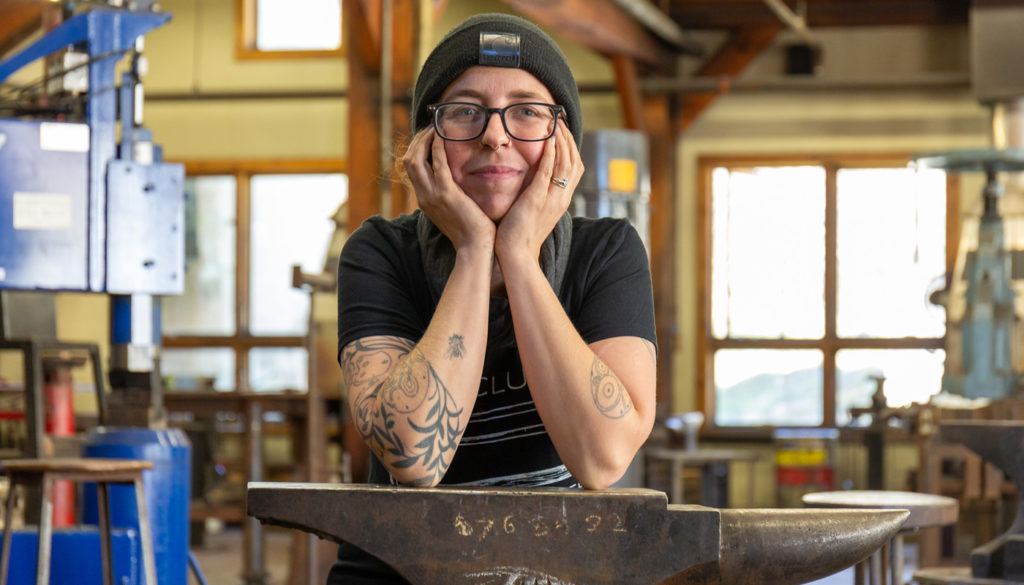 Talking Shop with Blacksmithing & Metals Coordinator Elizabeth Belz