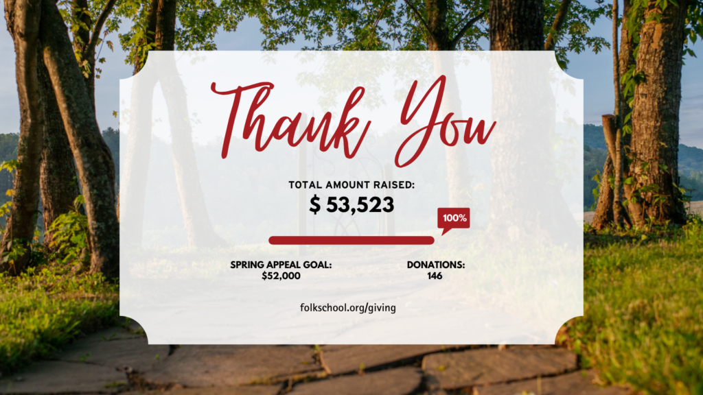 Spring Appeal Goal Reached: Thank you for your support!