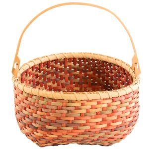 Multicolored Basket with Handle - Image 2