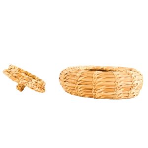 Papago Basket with Lid - Image 4