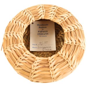 Papago Basket with Lid - Image 3