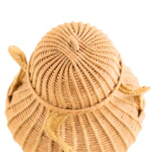 Paper Rush Basket with Lid - Image 4