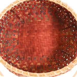 Multicolored Basket with Handle - Image 6