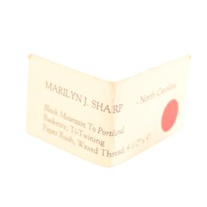 Paper Rush Basket with Lid - Image 2