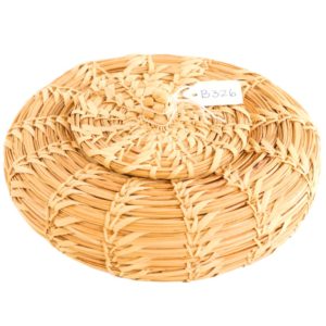 Papago Basket with Lid - Image 5