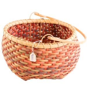 Multicolored Basket with Handle - Image 5