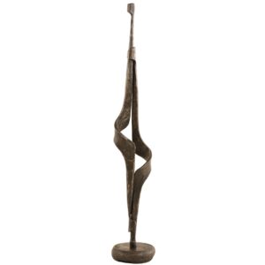 Iron Spiral Sculpture