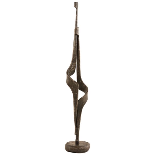 Iron Spiral Sculpture