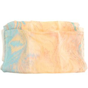 Marbled Silk Scarf - Image 4