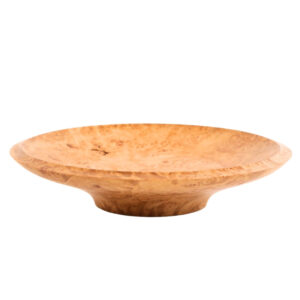 Maple Burl Small Turned Tray