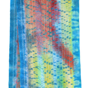 Handwoven Shibori Scarf - Image 2