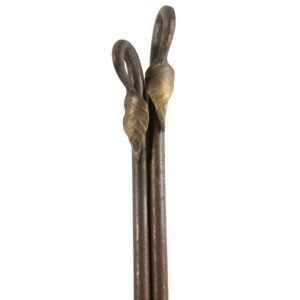 Knitting Needles Pair with Leaf Detail - Image 2