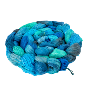 Blazing Shuttles Handyed Warps - "Mermaid Blue" - Image 2