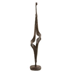 Iron Spiral Sculpture - Image 3